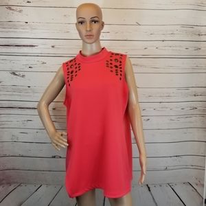 Worthington Orange Long Top XL